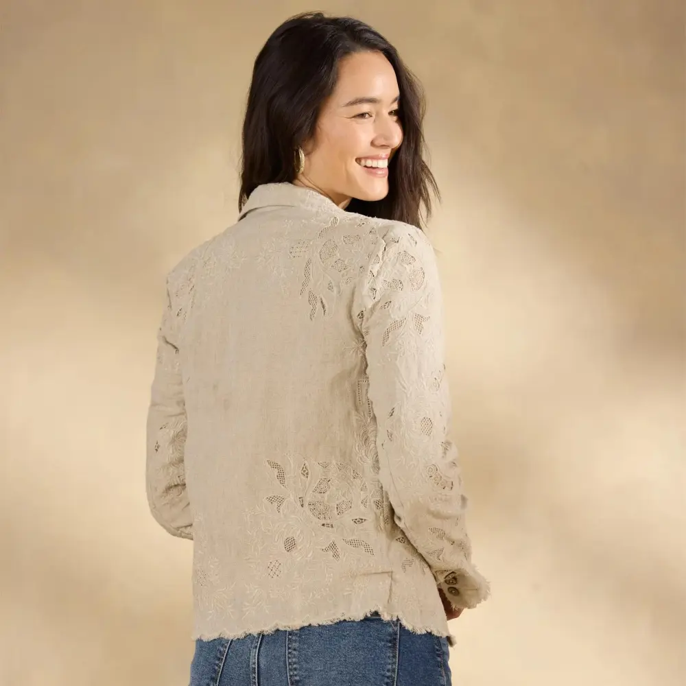 Teresa Lace Jacket, Petite