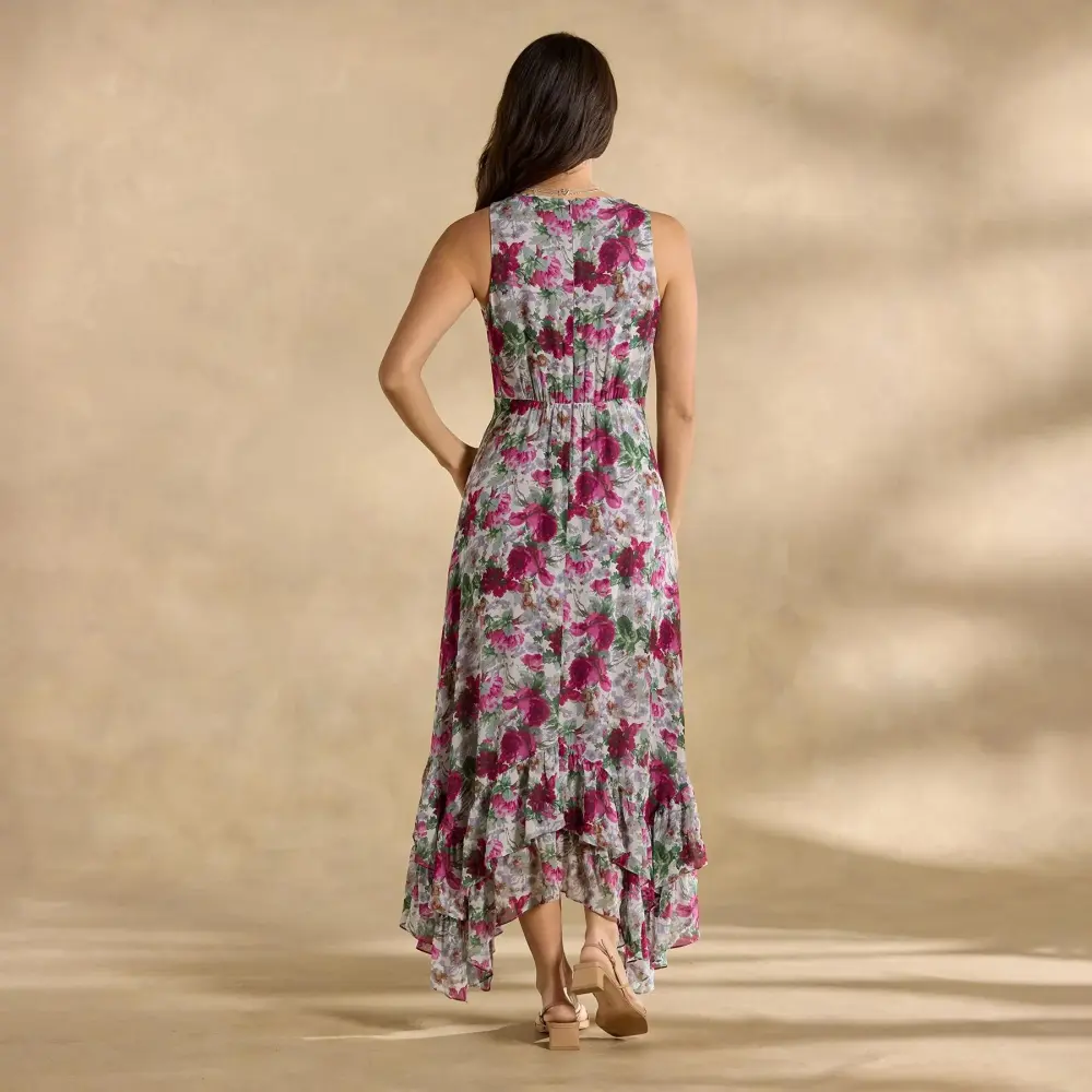 Champs de Fleur Printed Dress