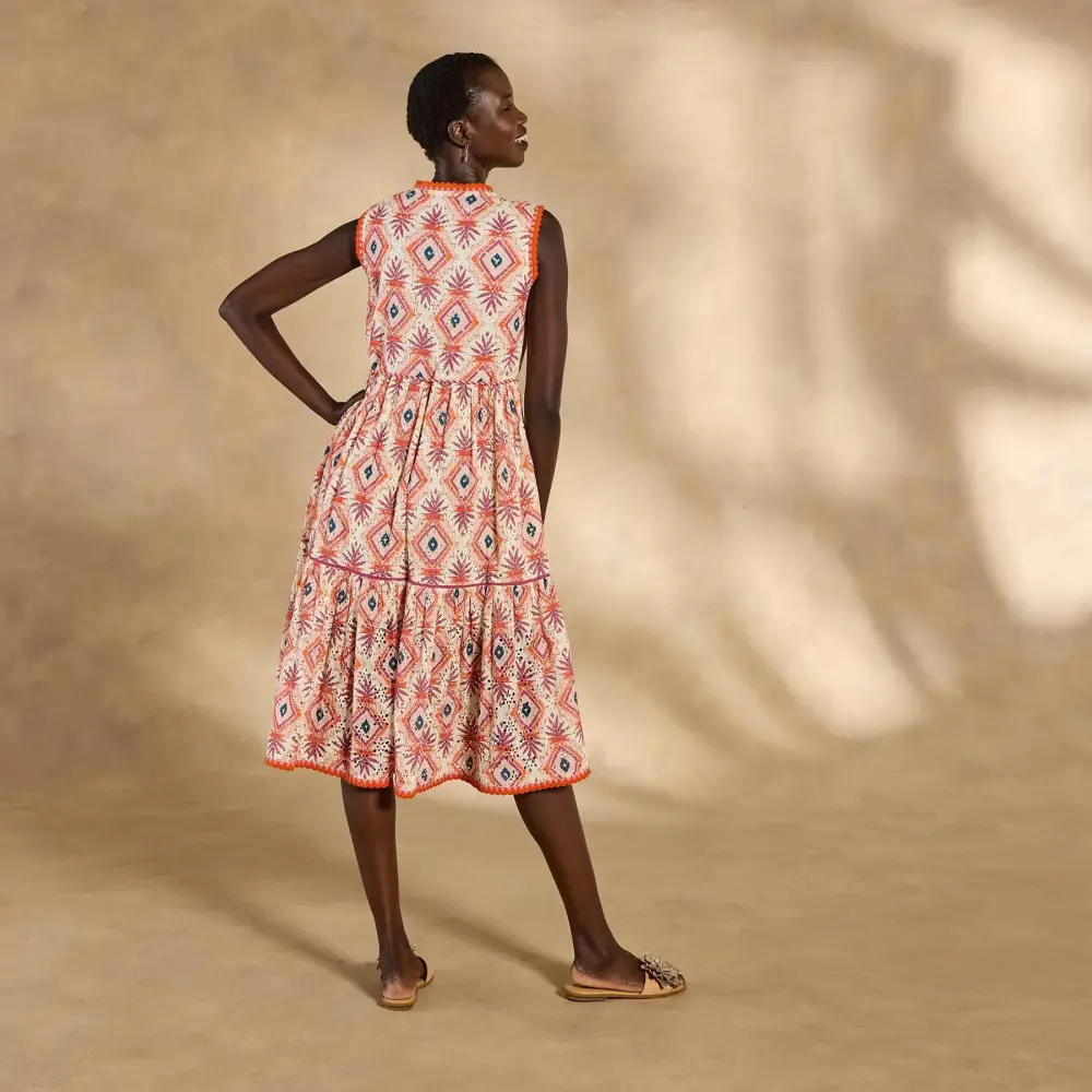 Annetta Eyelet Dress