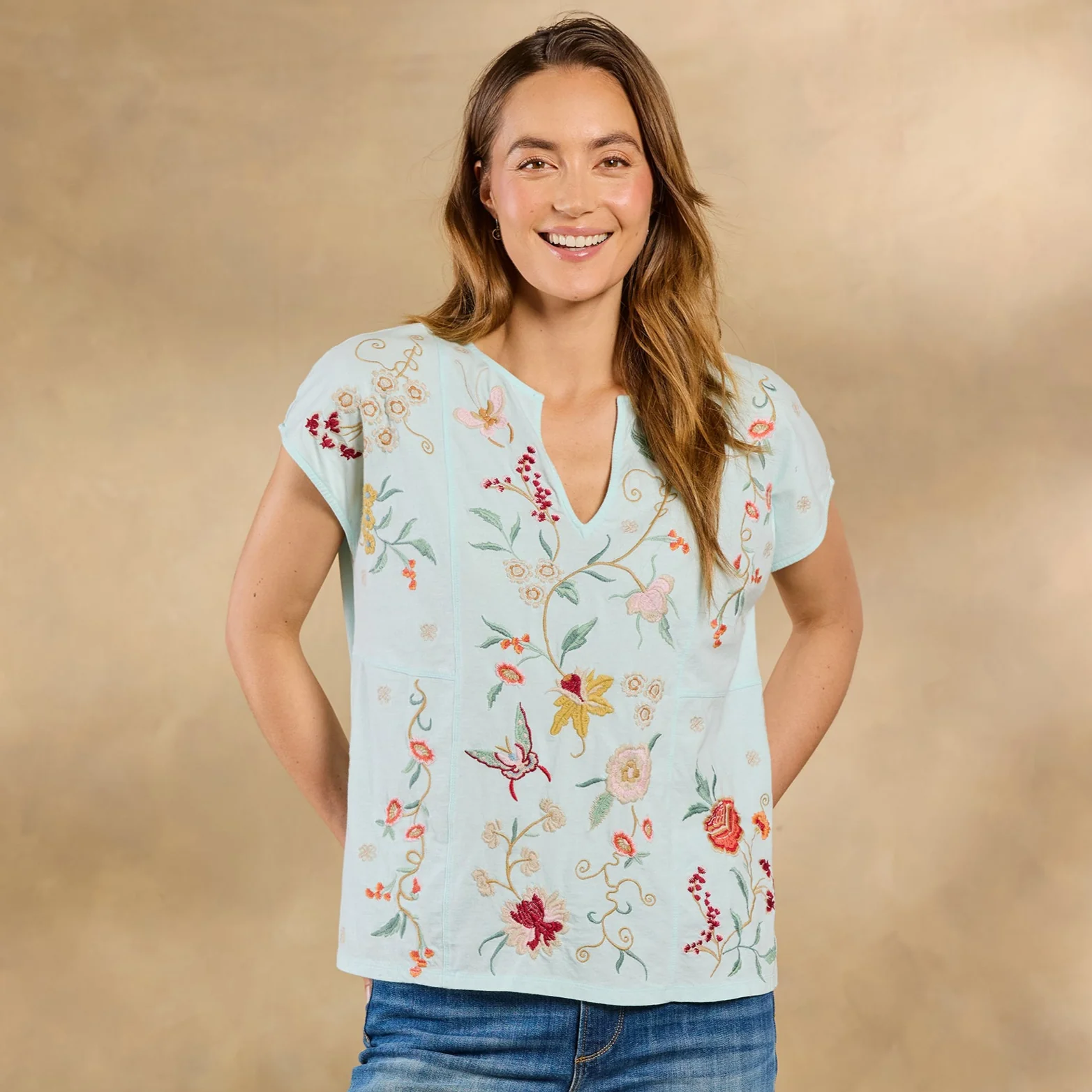 Suki Easy Tee, Petite