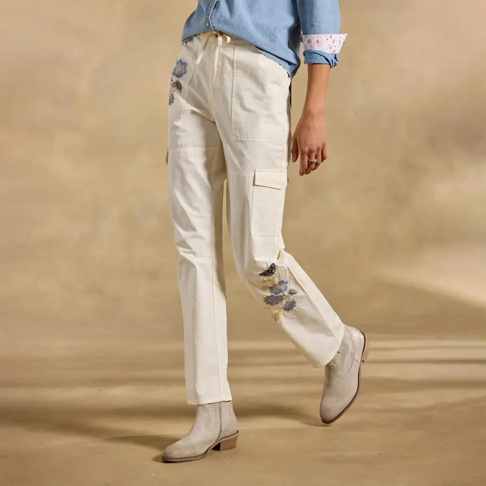 Starling Embroidered Pants