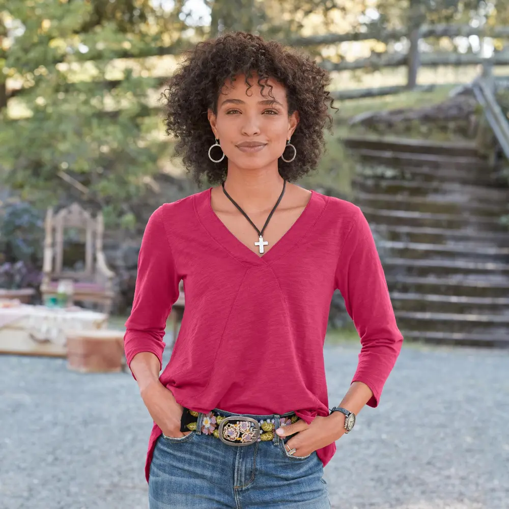 Everyday Essential Tee 3/4 Sleeve