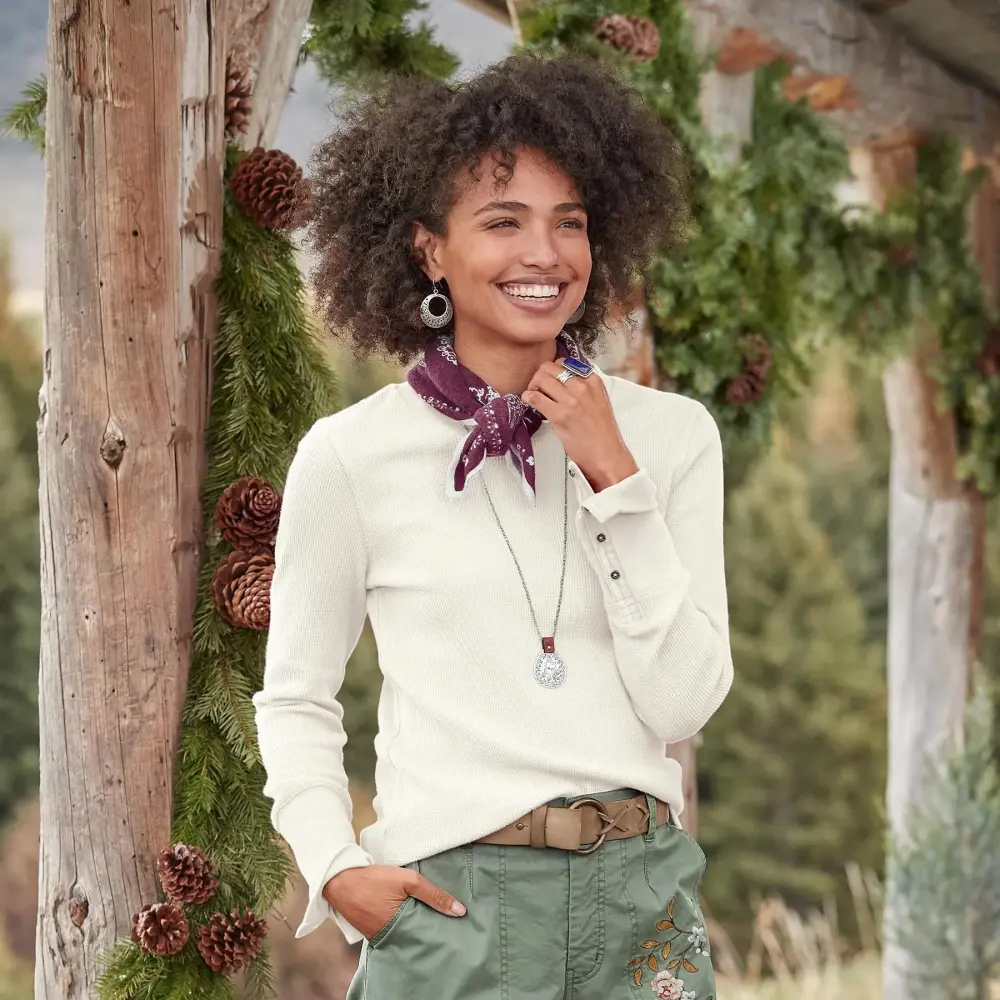 Crewneck Thermal, Petite