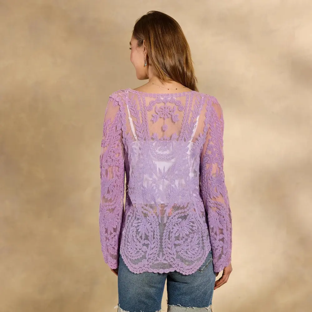 Mavis Lace Kimono