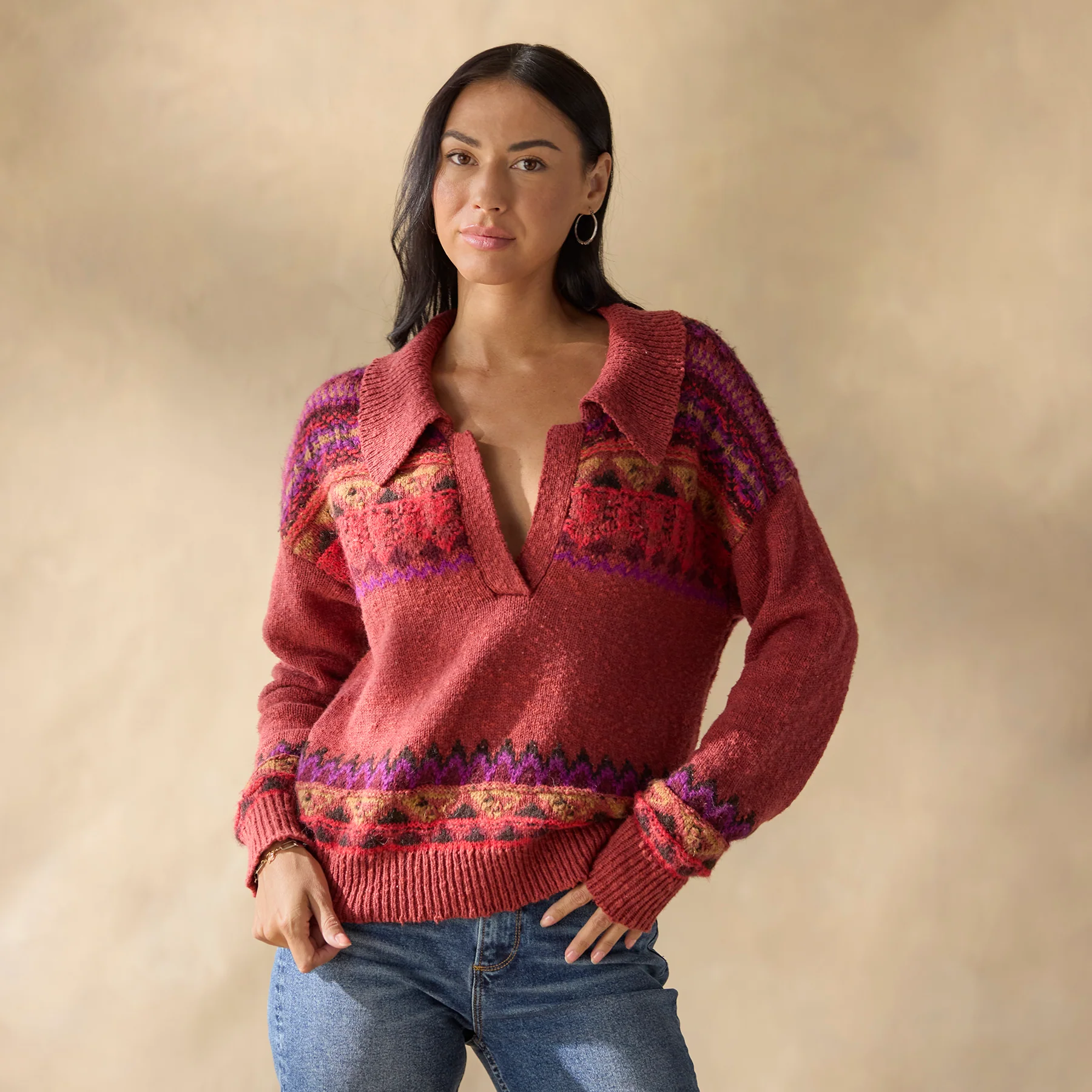 Calder Fair Isle Sweater