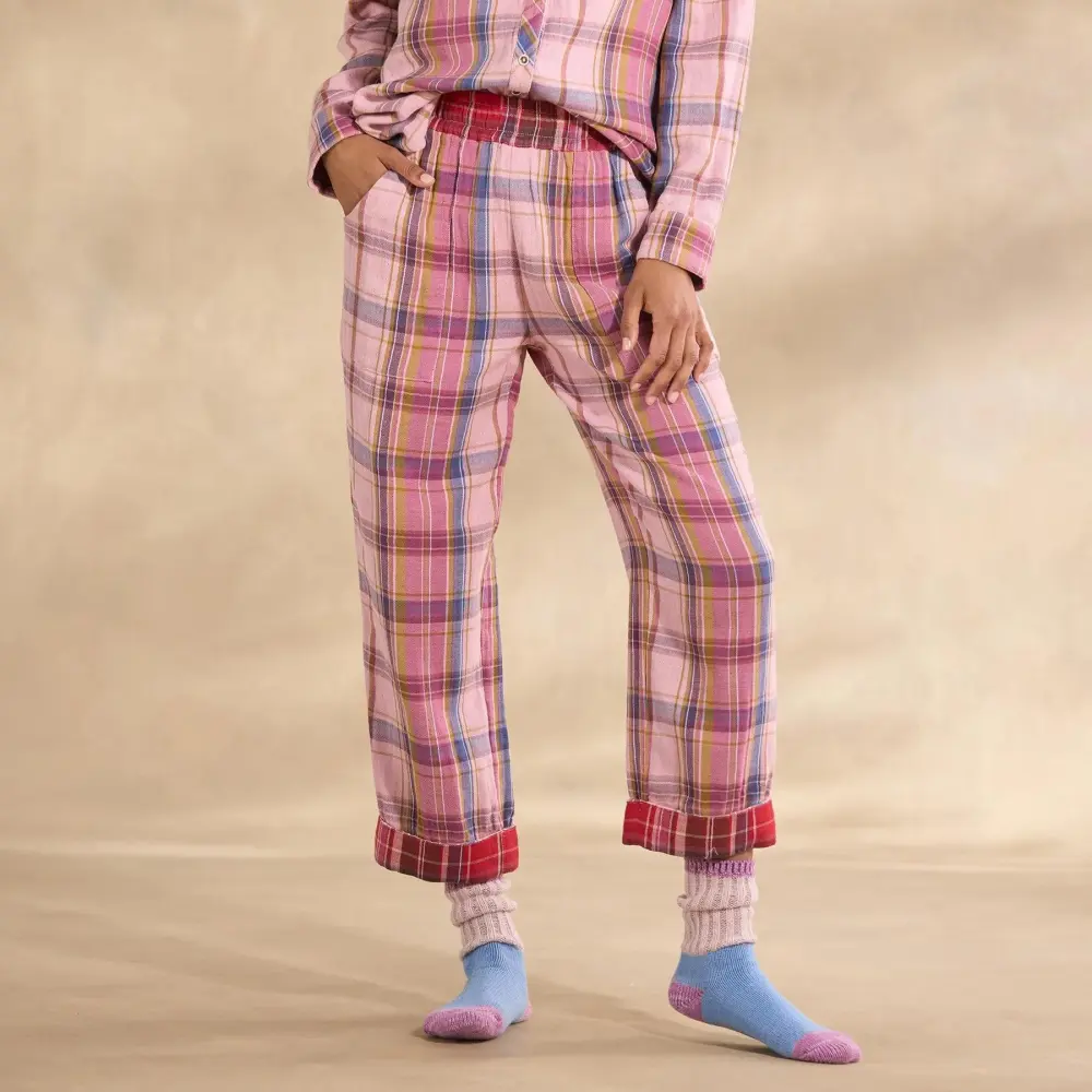 Martina Plaid Pajama Bottoms