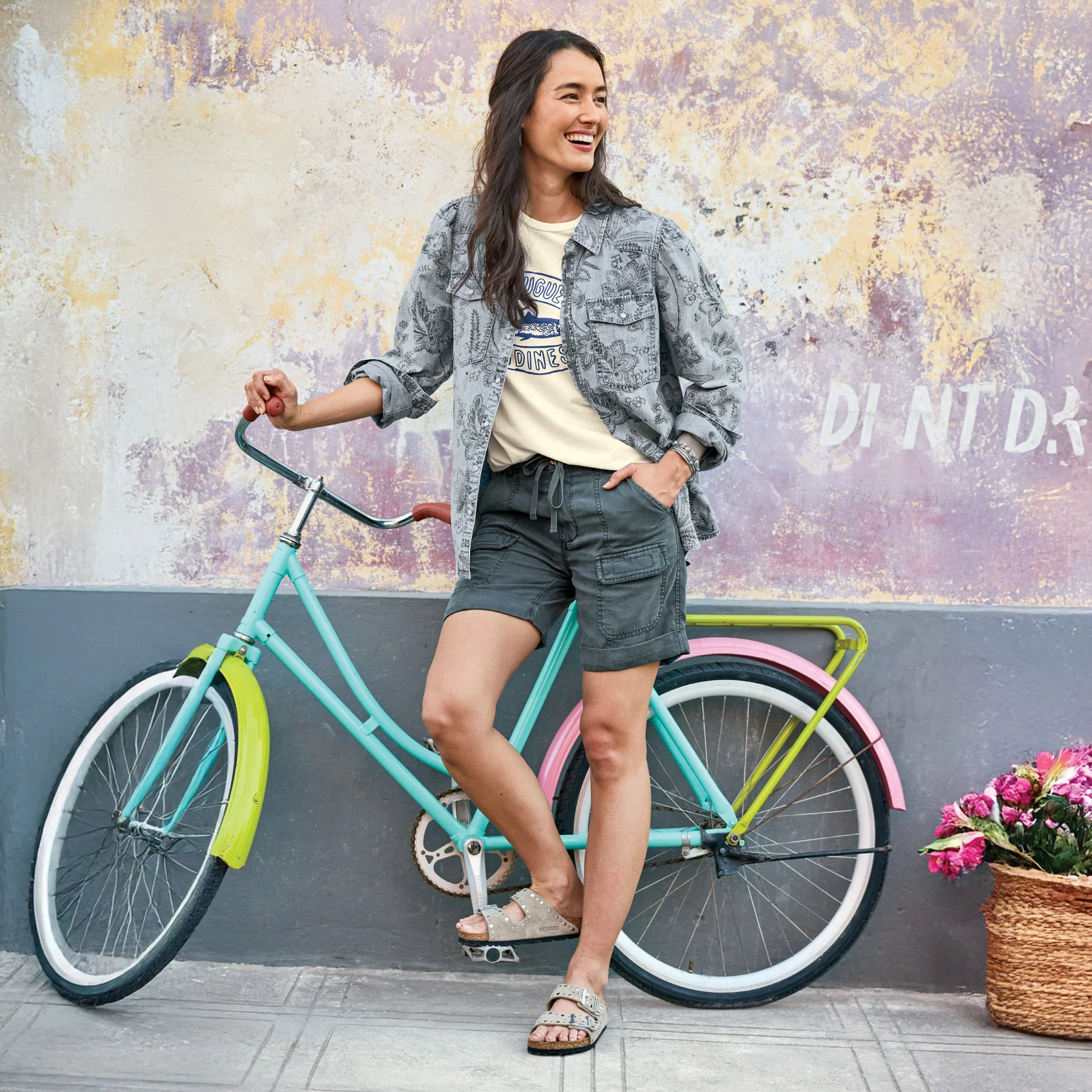 Floral Fountains Top Petite