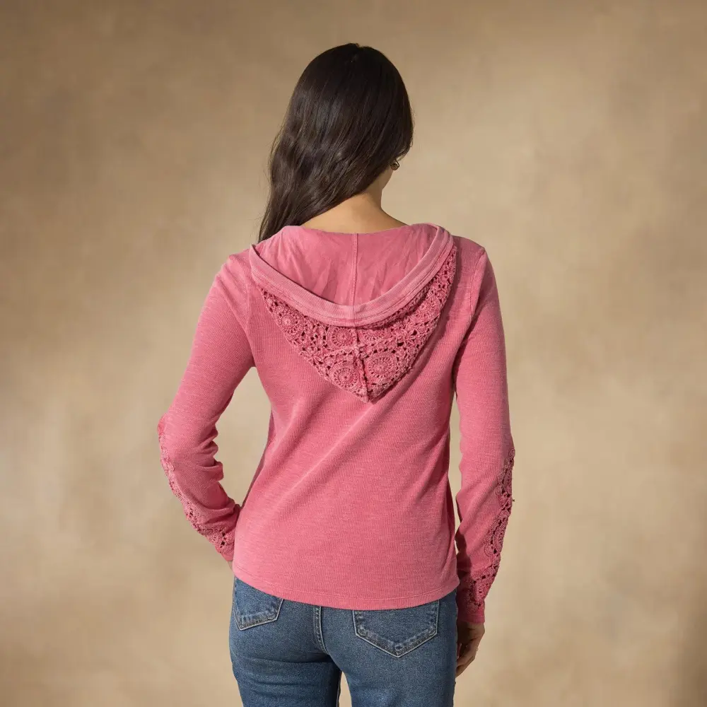 Caitlin Crochet Hoodie