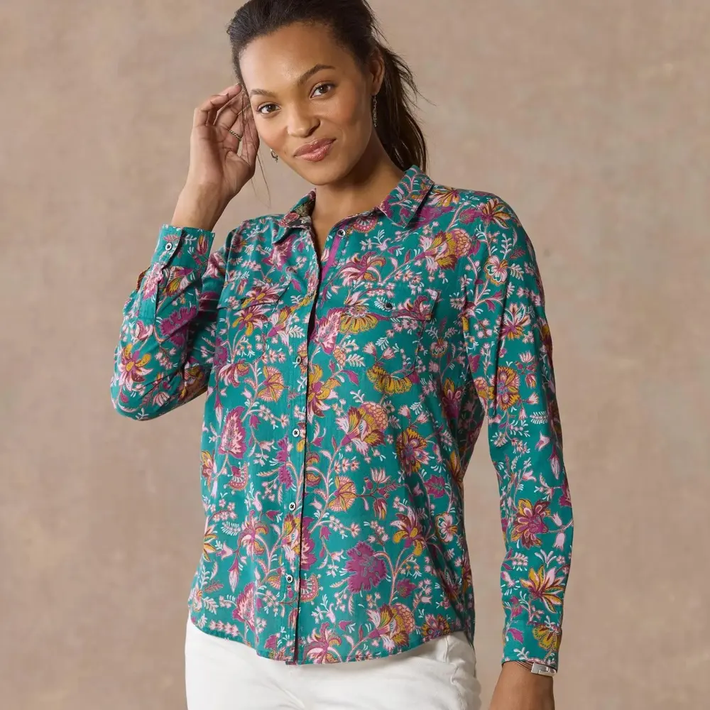 Floral Joy Top, Petite