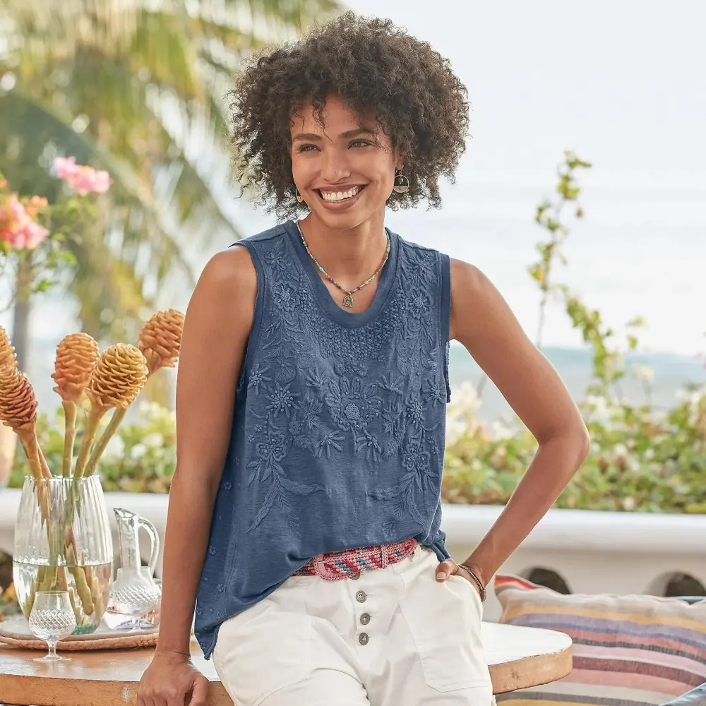 Found Riches Tank- Petites