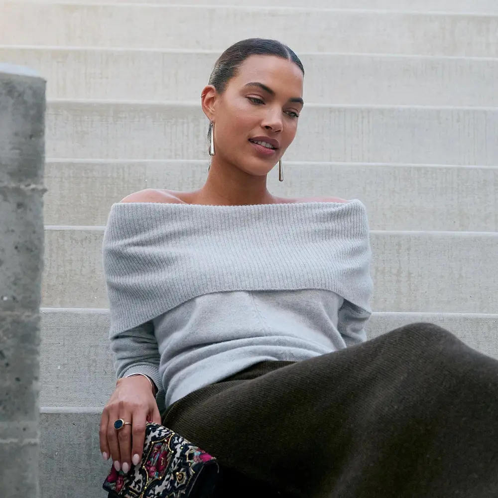 Giovanna Cashmere Cowlneck