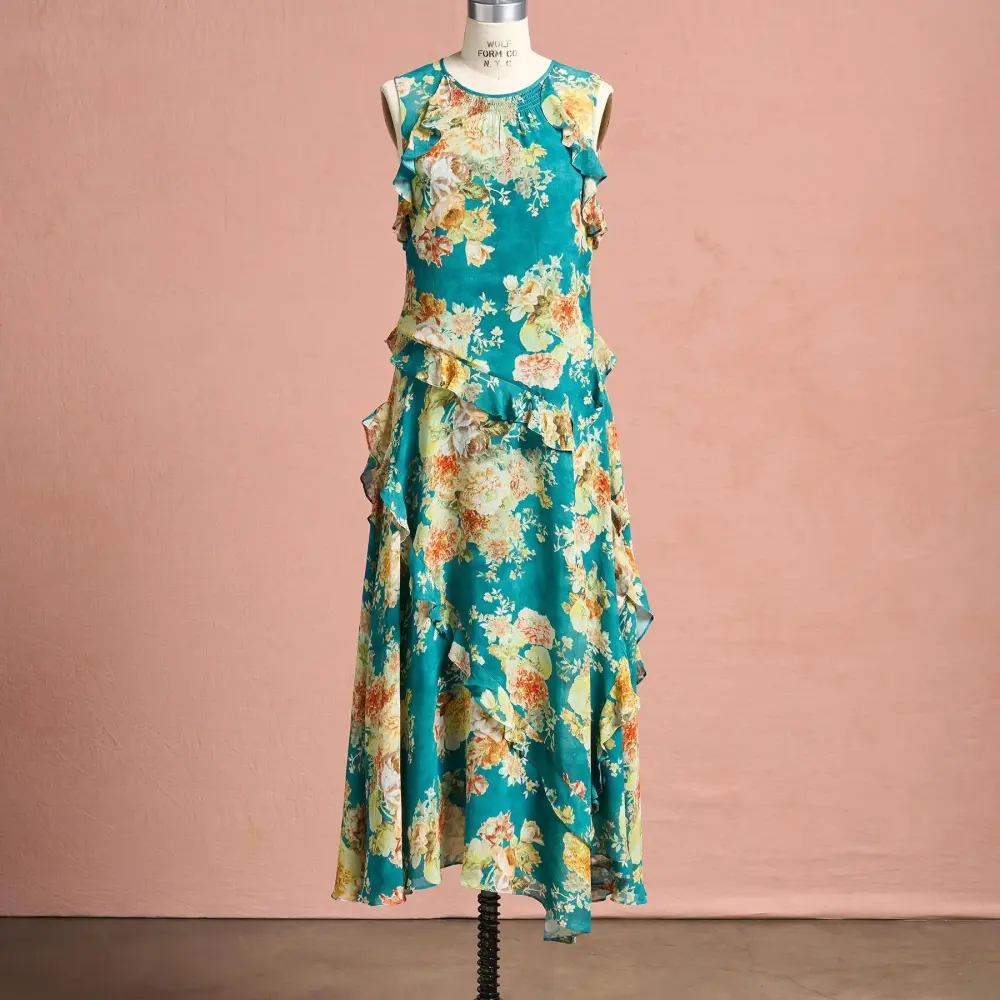 Faye Floral Dress, Petite