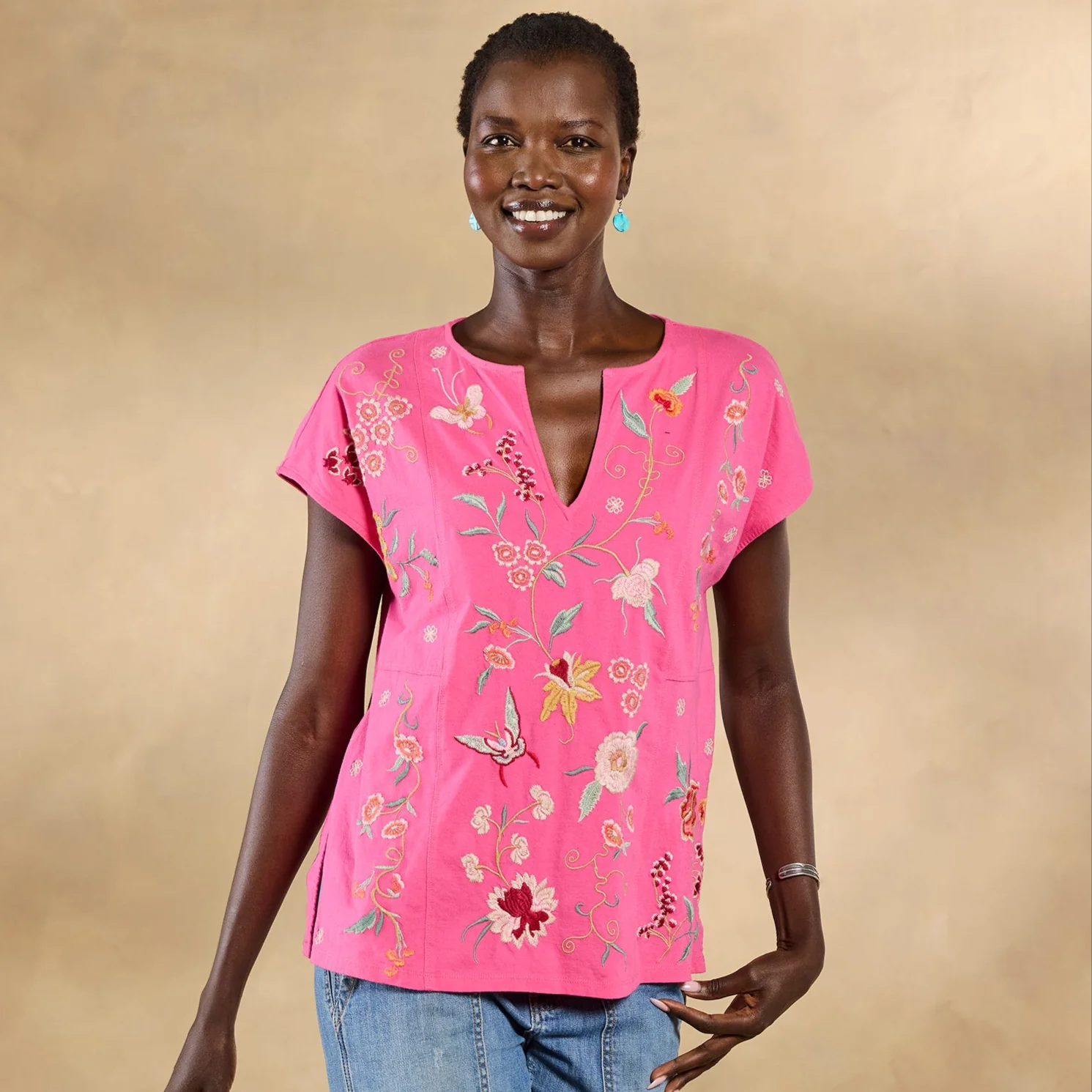 Suki Easy Tee, Petite