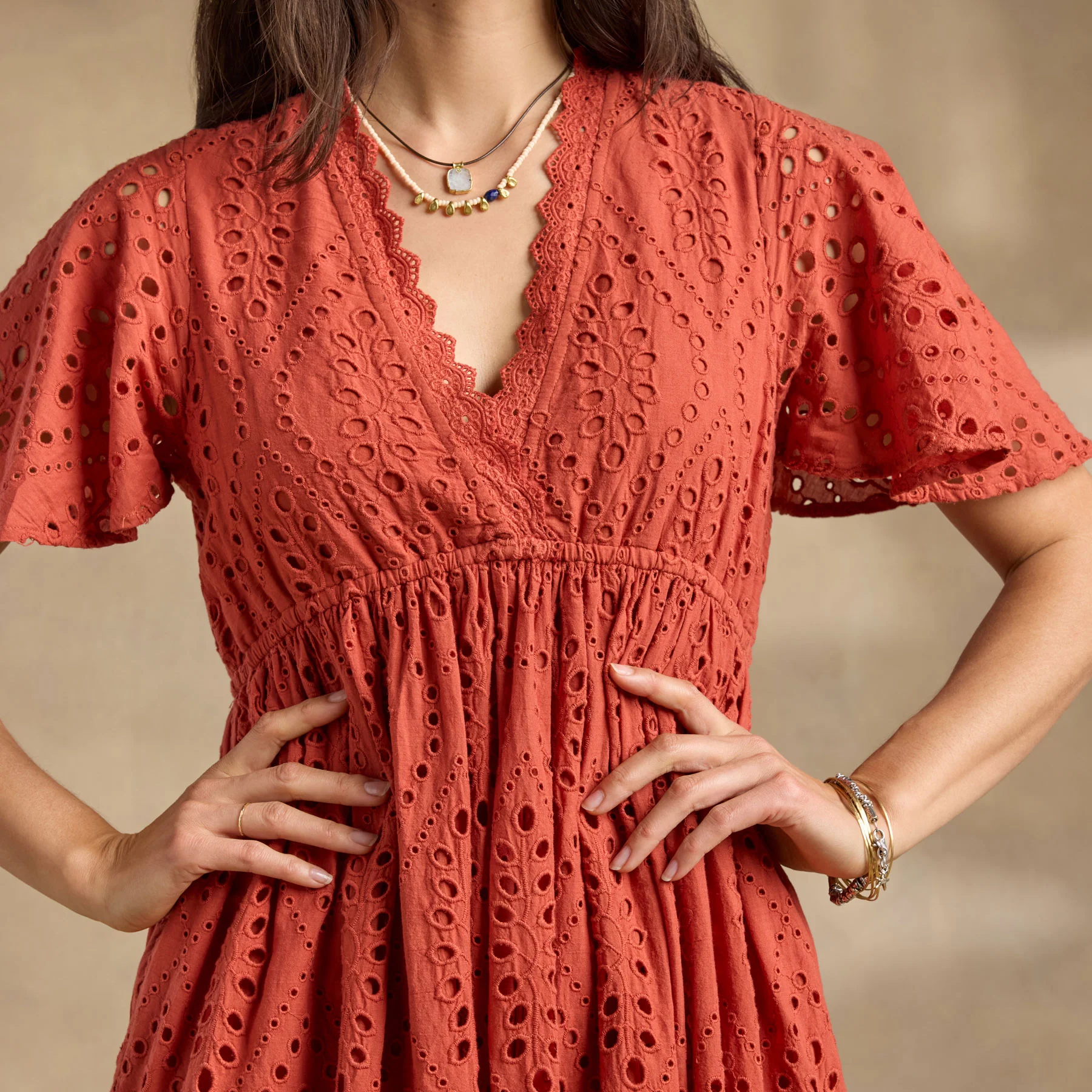 Avellino Eyelet Dress