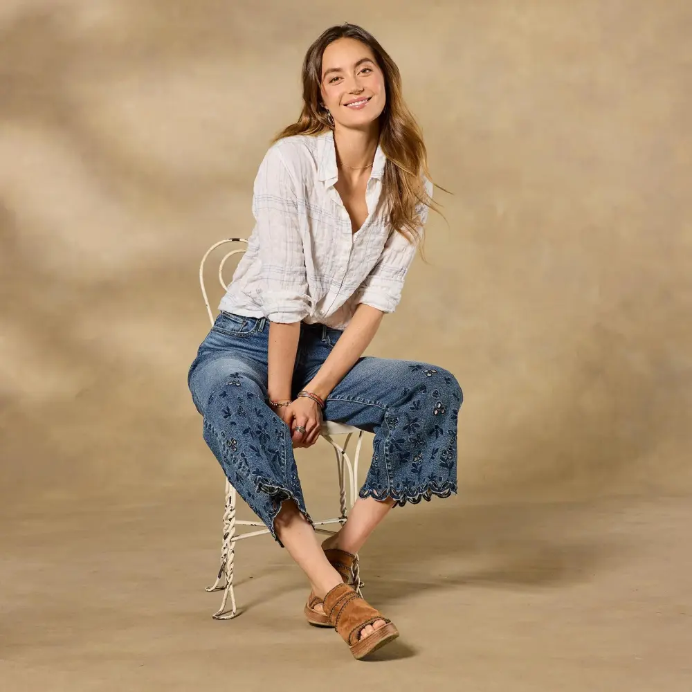 Elodie Button Down Shirt