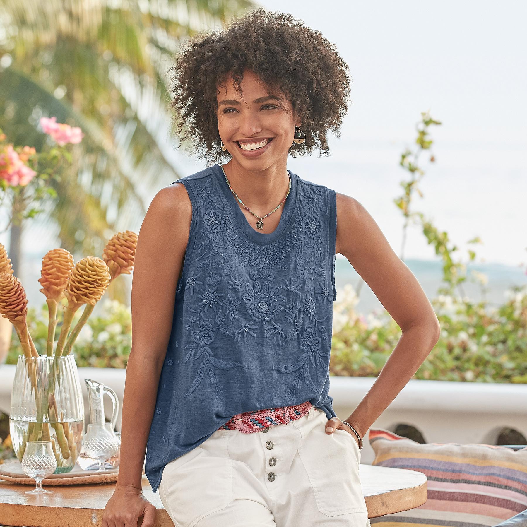 Found Riches Tank- Petites