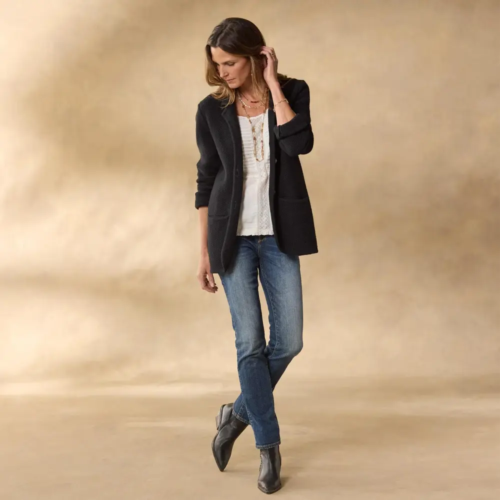 Ivy League Sweater Blazer