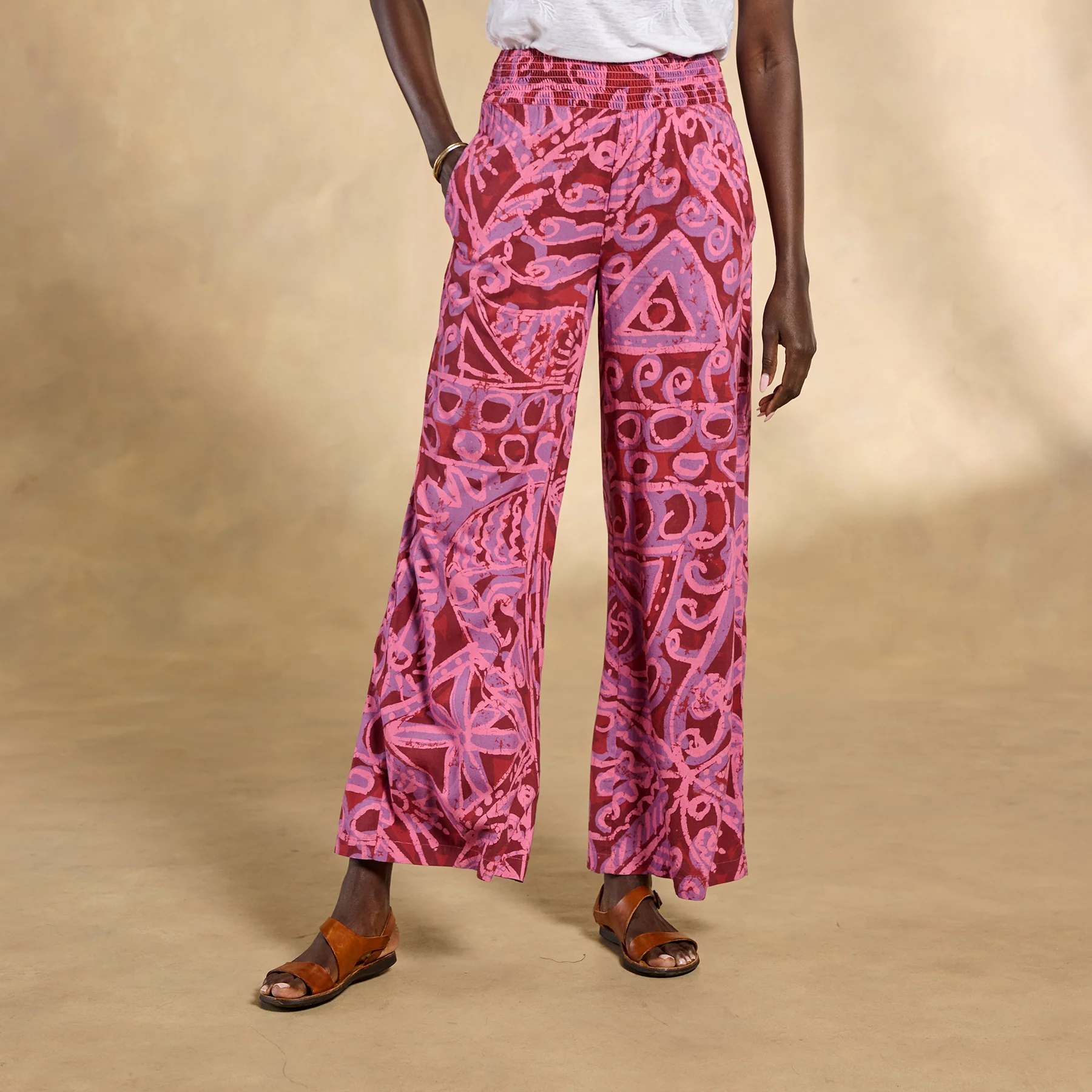 Himari Floral Pants, Petite