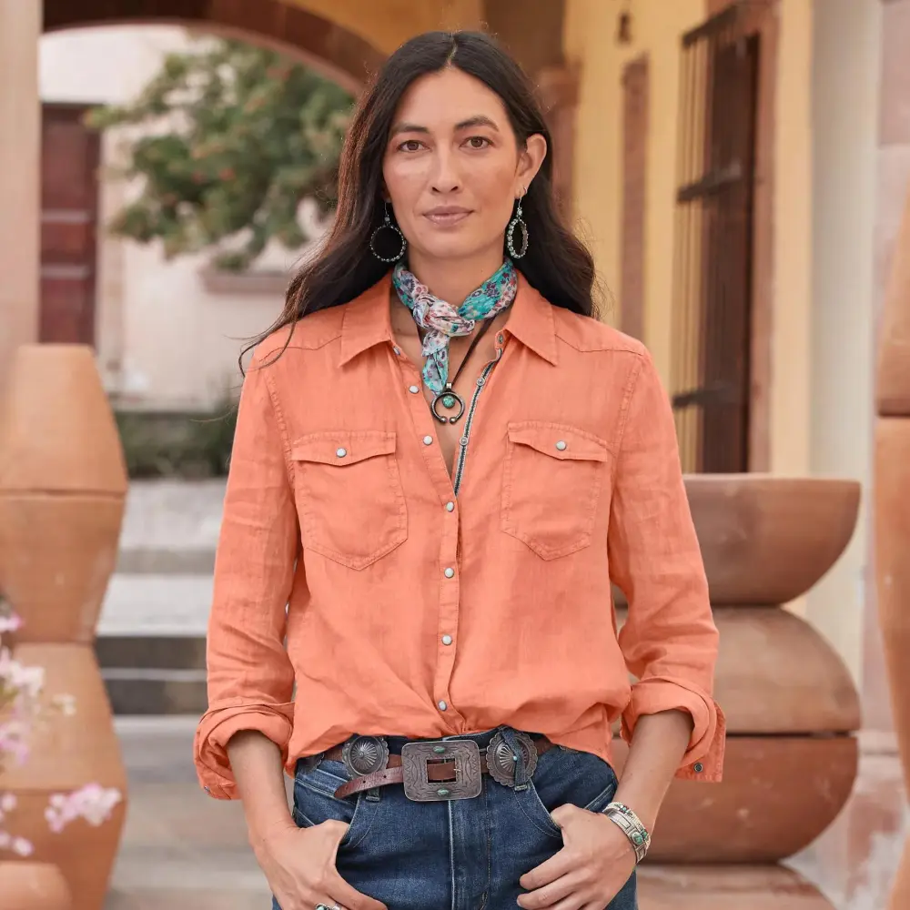 Willow Linen Shirt - Petites