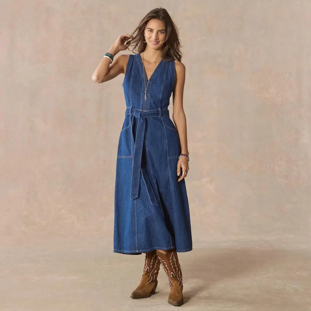 Poppy Denim Dress