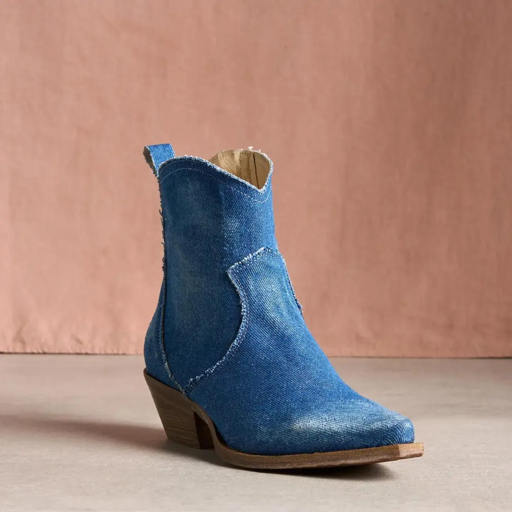 Denim Sojourner Boots