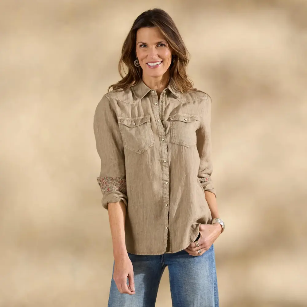 Willow Linen Shirt - Petites