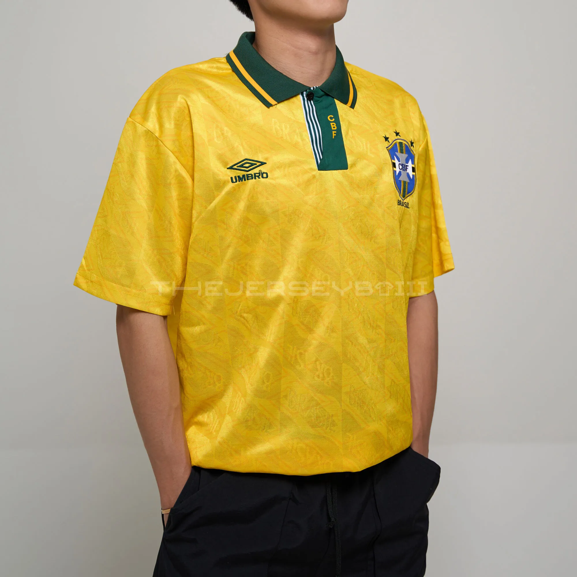 Brazil 1991/1993 Home Jersey