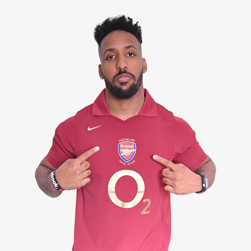 2005-06 Retro Arsenal Nike Home Shirt