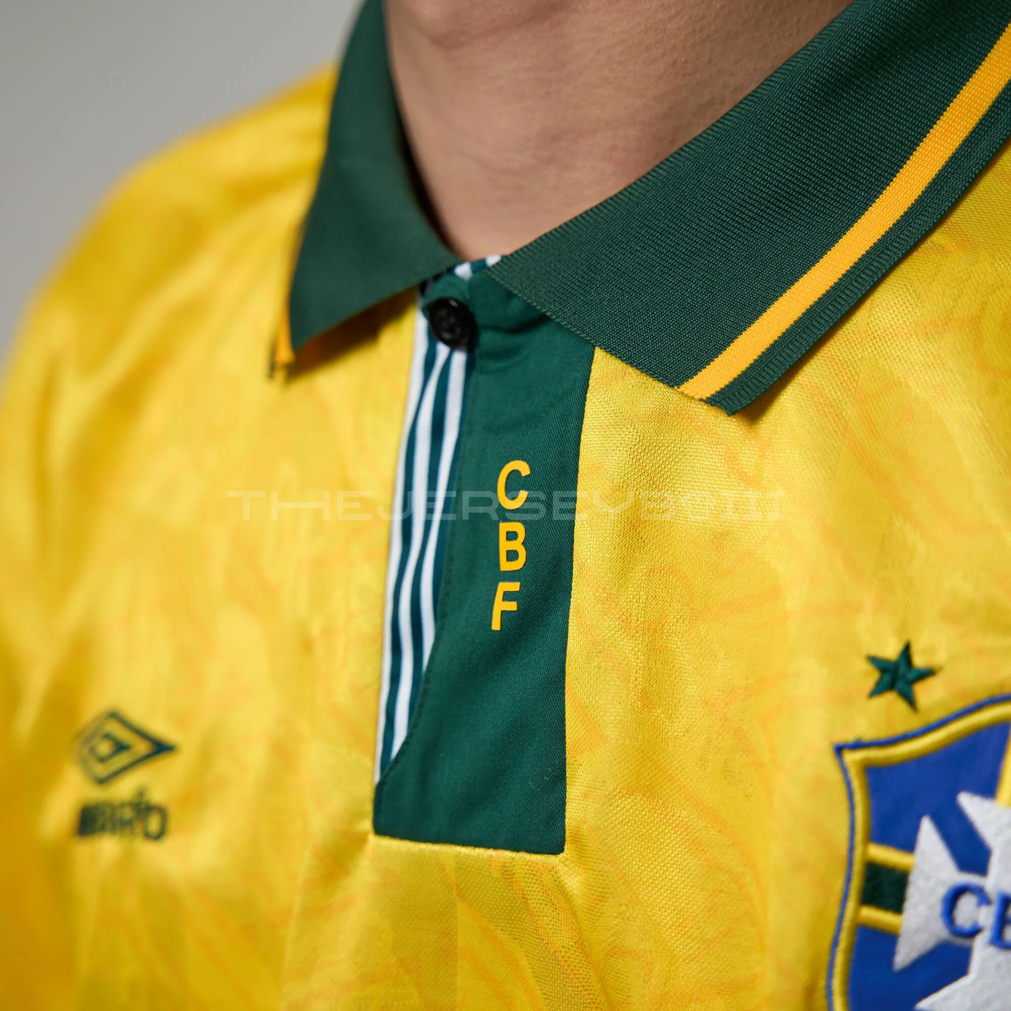 Brazil 1991/1993 Home Jersey