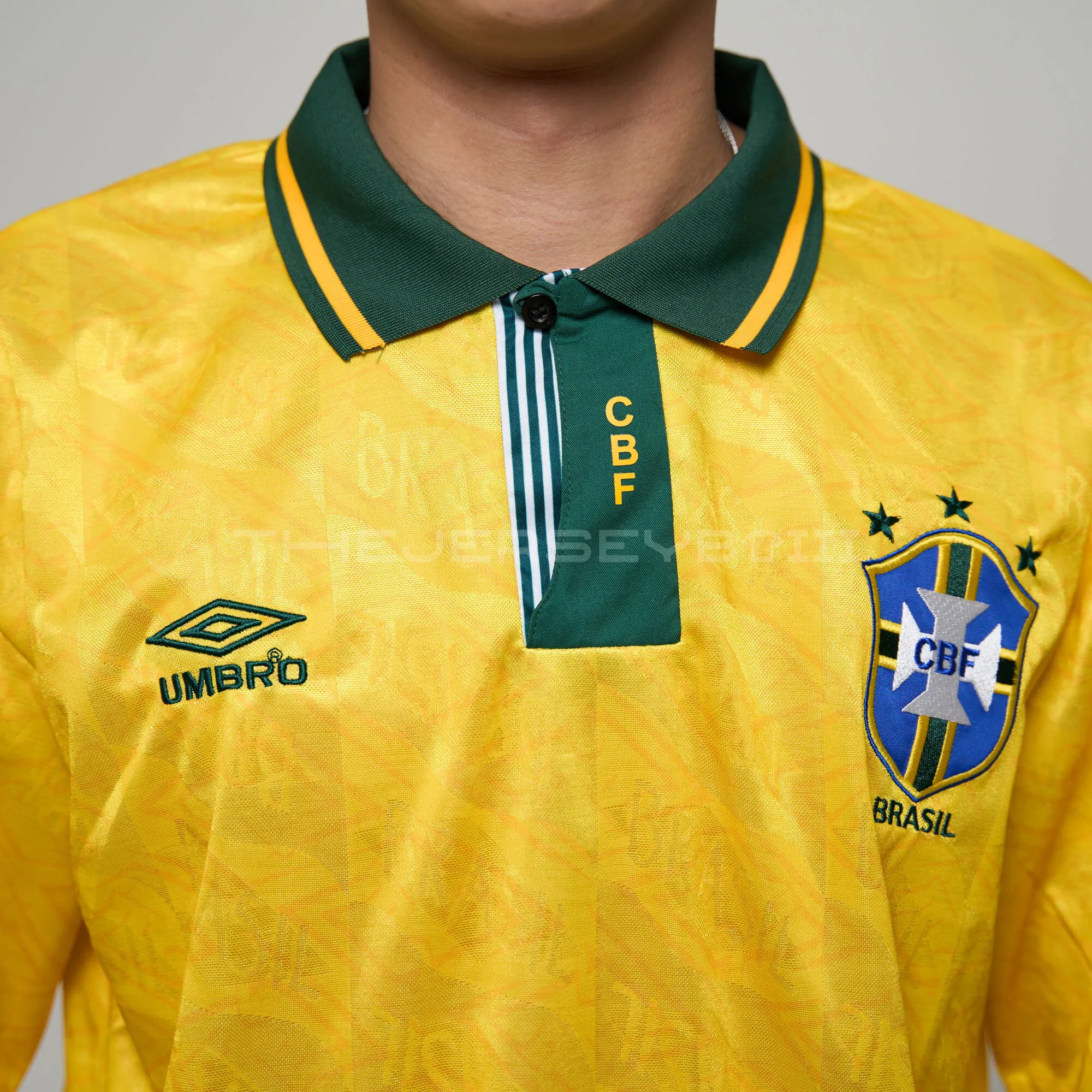 Brazil 1991/1993 Home Jersey