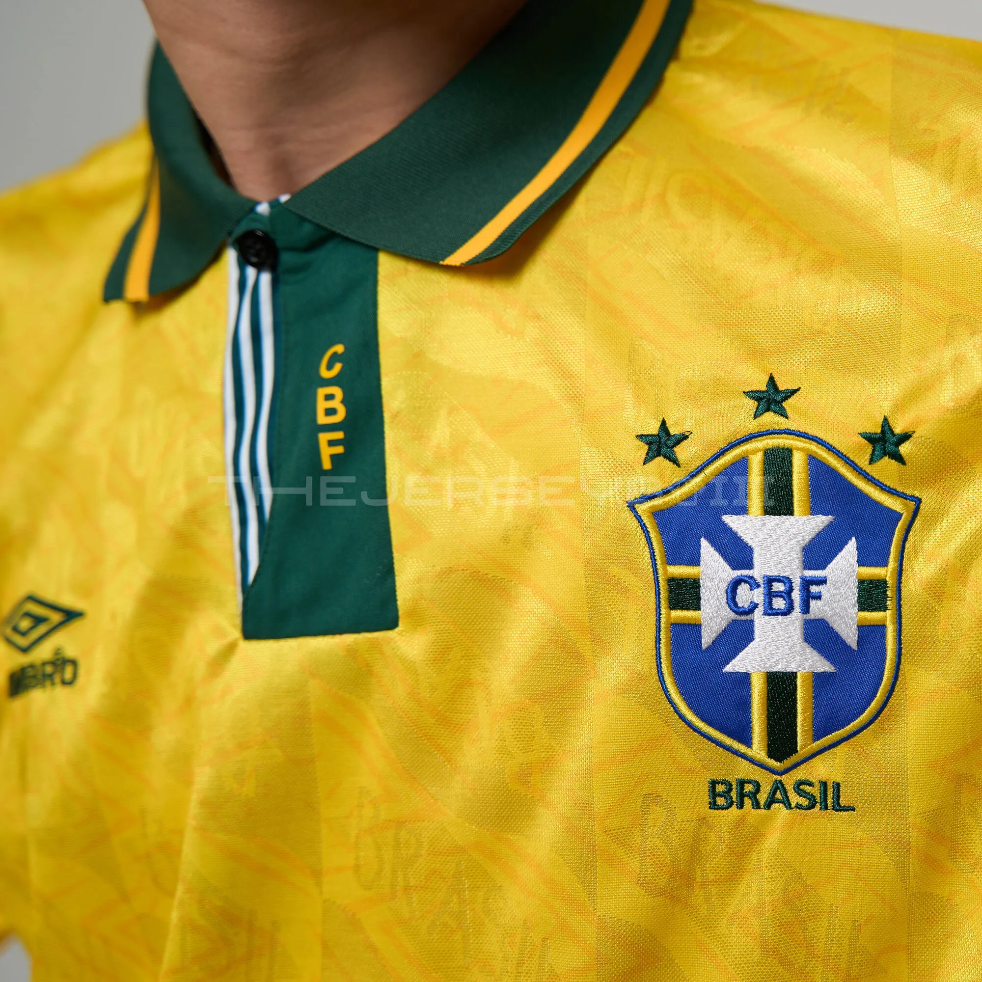 Brazil 1991/1993 Home Jersey