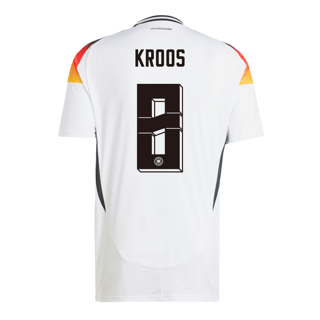 Toni Kroos #8 Germany Home Jersey EURO 2024-Deutschland