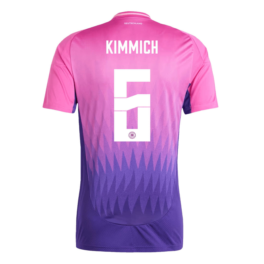Joshua Kimmich #6 Germany Away Jersey EURO 2024-Deutschland