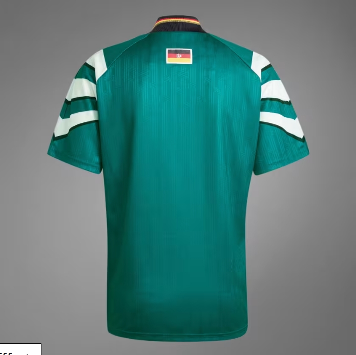 Germany Retro Jersey Away Euro Cup 1996