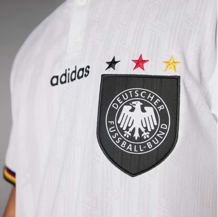 Germany Retro Jersey Home Euro Cup 1996-Deutschland