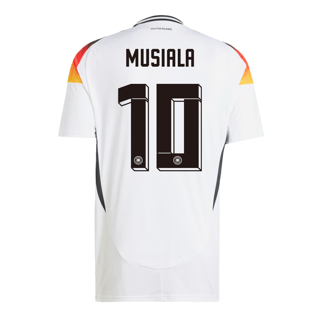 Jamal Musiala #10 Germany Home Jersey EURO 2024-Deutschland
