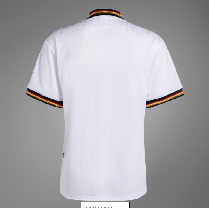 Germany Retro Jersey Home Euro Cup 1996-Deutschland