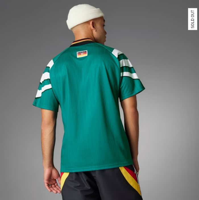 Germany Retro Jersey Away Euro Cup 1996