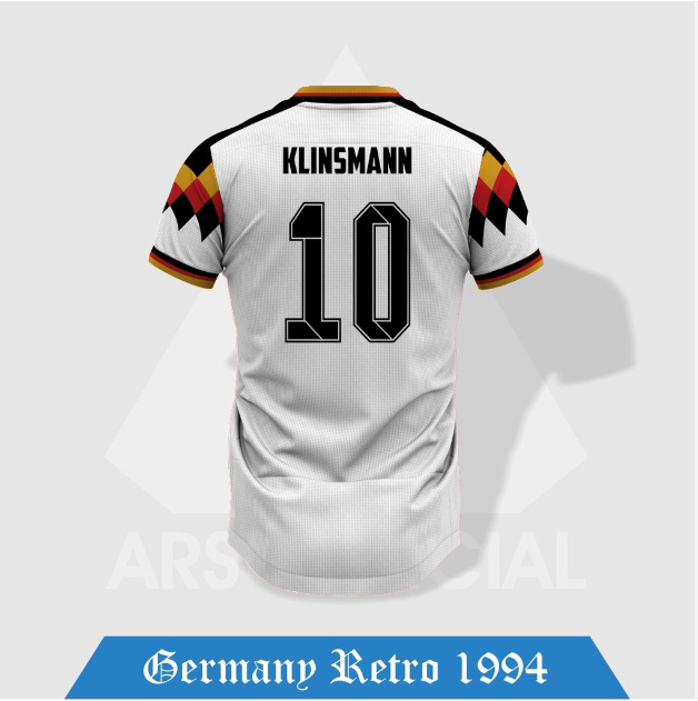 Germany Retro Jersey Home 1994-Deutschland