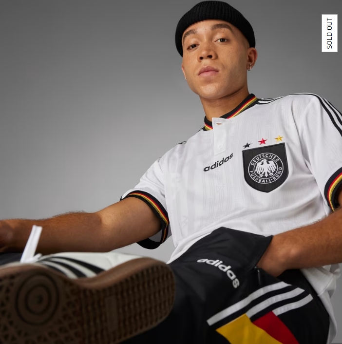 Germany Retro Jersey Home Euro Cup 1996-Deutschland