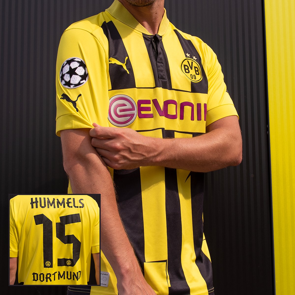 2012/2013 Borussia Dortmund  Home Jersey