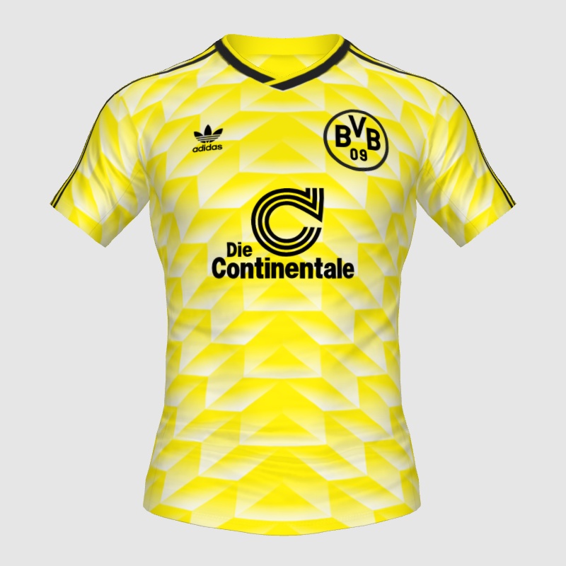 1988/89  Borussia Dortmund  Home Jersey