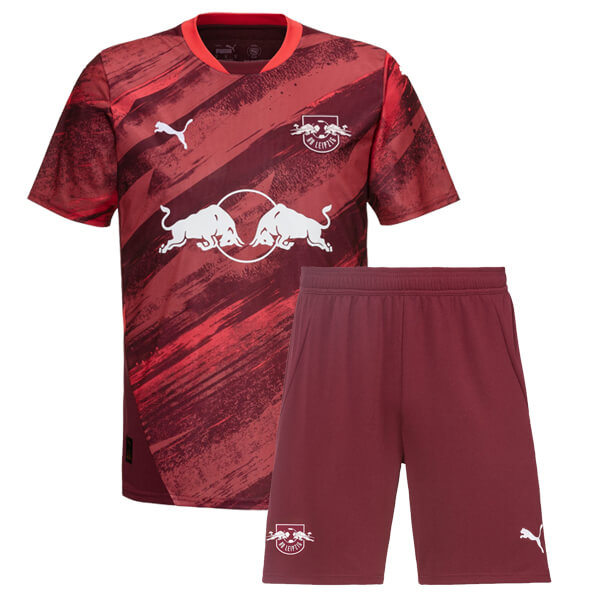 Kid's RB Leipzig Away Jersey+Shorts 2024/25