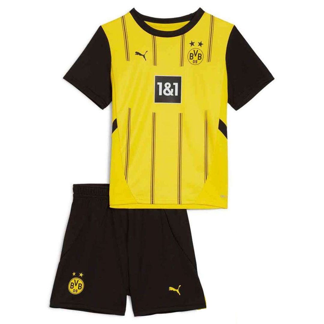 Kid's Borussia Dortmund Home Jersey+Shorts  2024/25