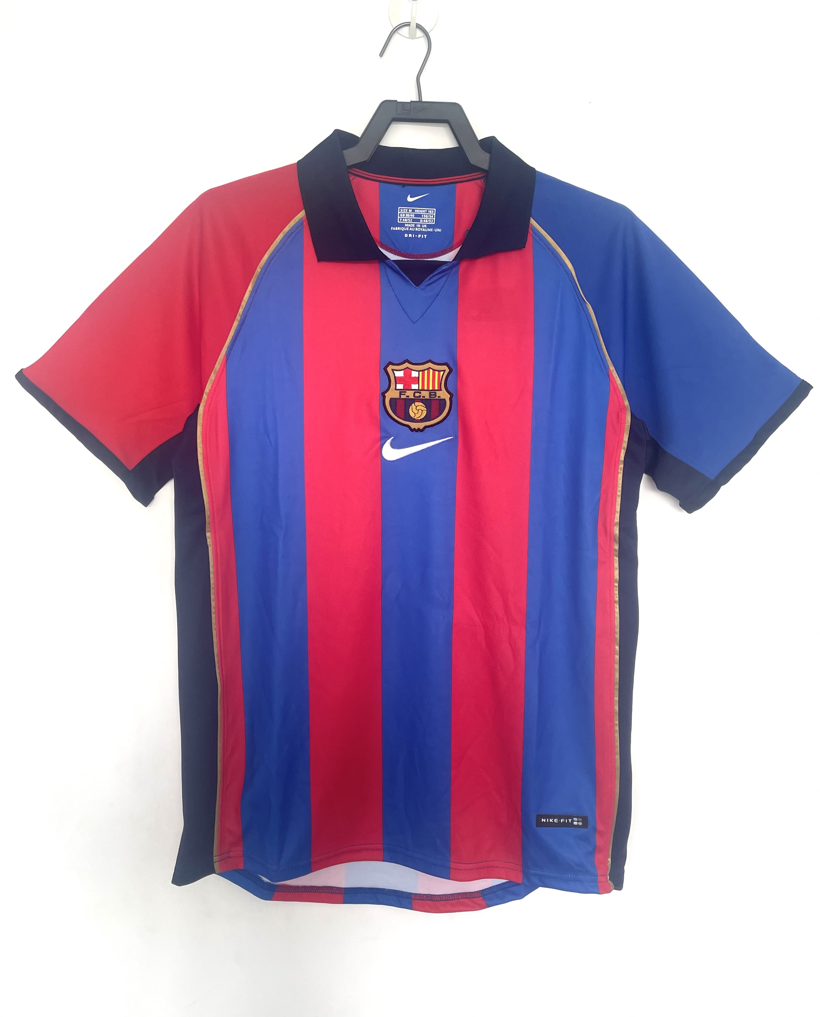 Barcelona Retro   Home Jersey 2001/02