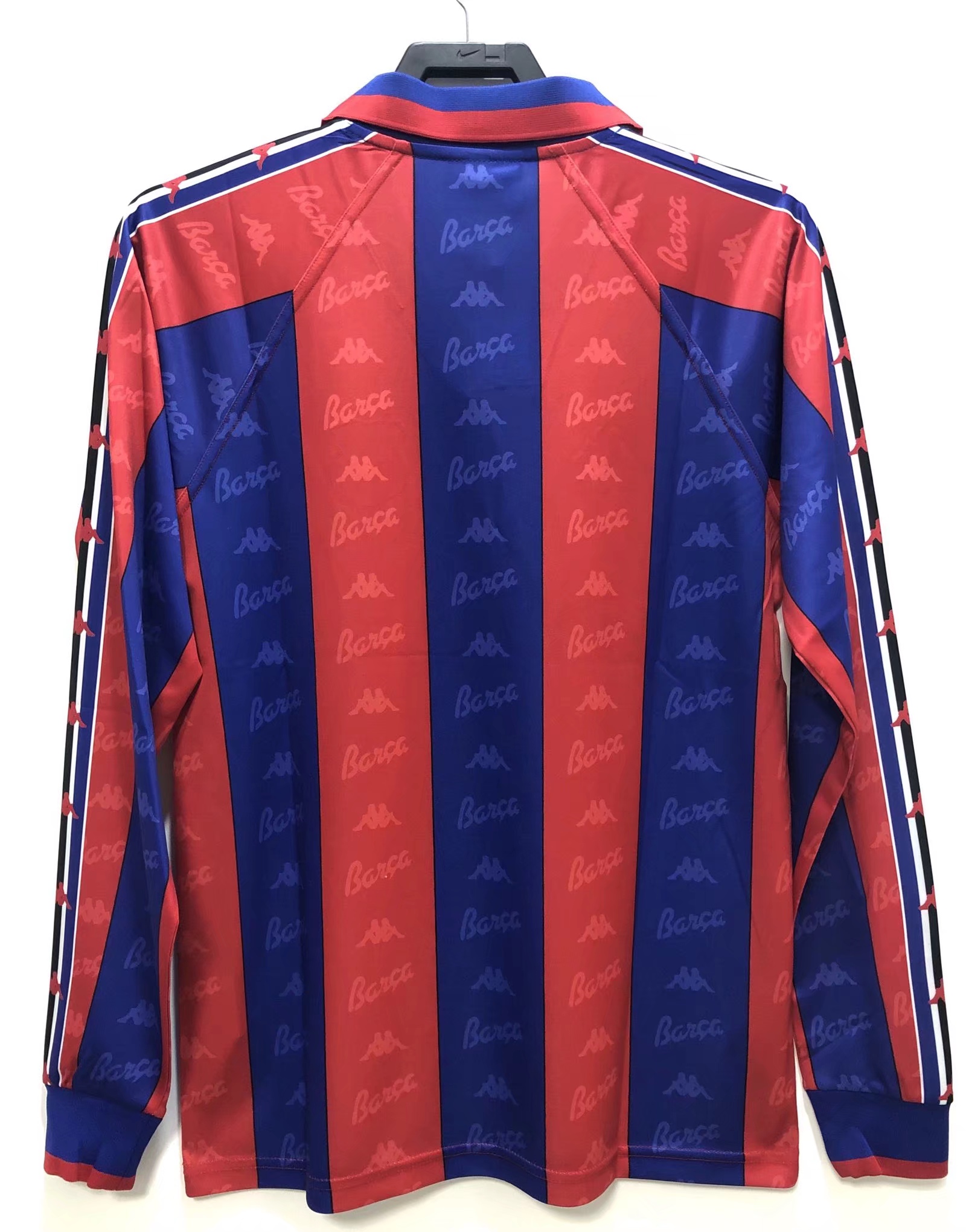 Barcelona Retro   Home  Long Sleeve Jersey 1996/97