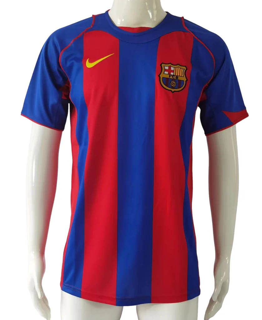Barcelona Retro   Home Jersey 2004/05