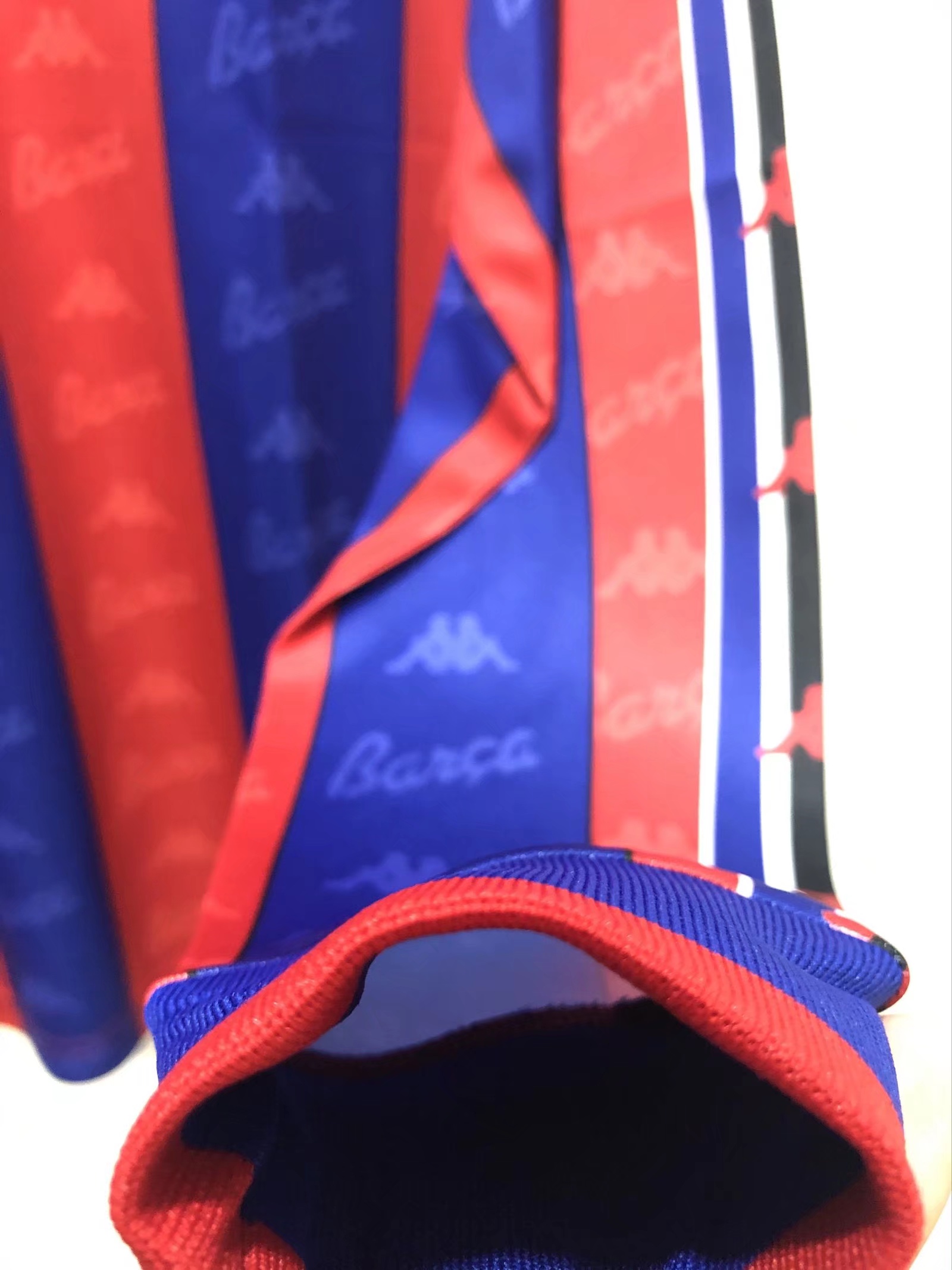 Barcelona Retro   Home  Long Sleeve Jersey 1996/97