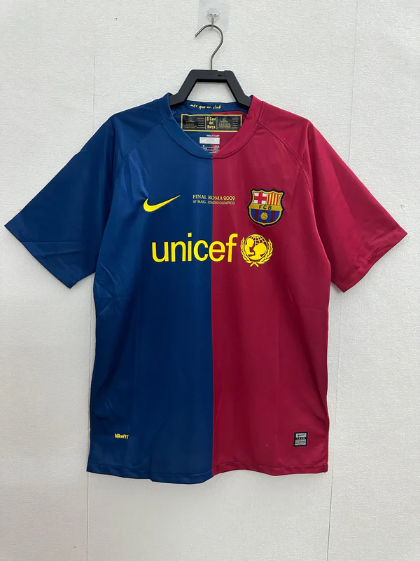 Barcelona Retro   Barcelona Home Jersey   2008/09