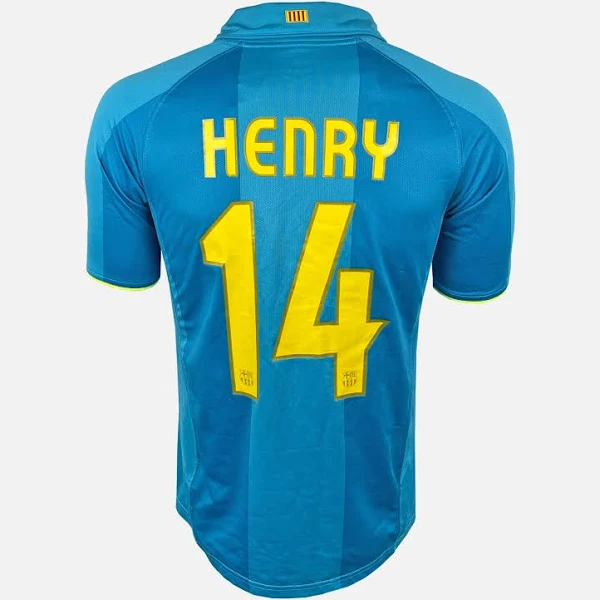 Barcelona Retro   Barcelona Away Jersey   2007/08